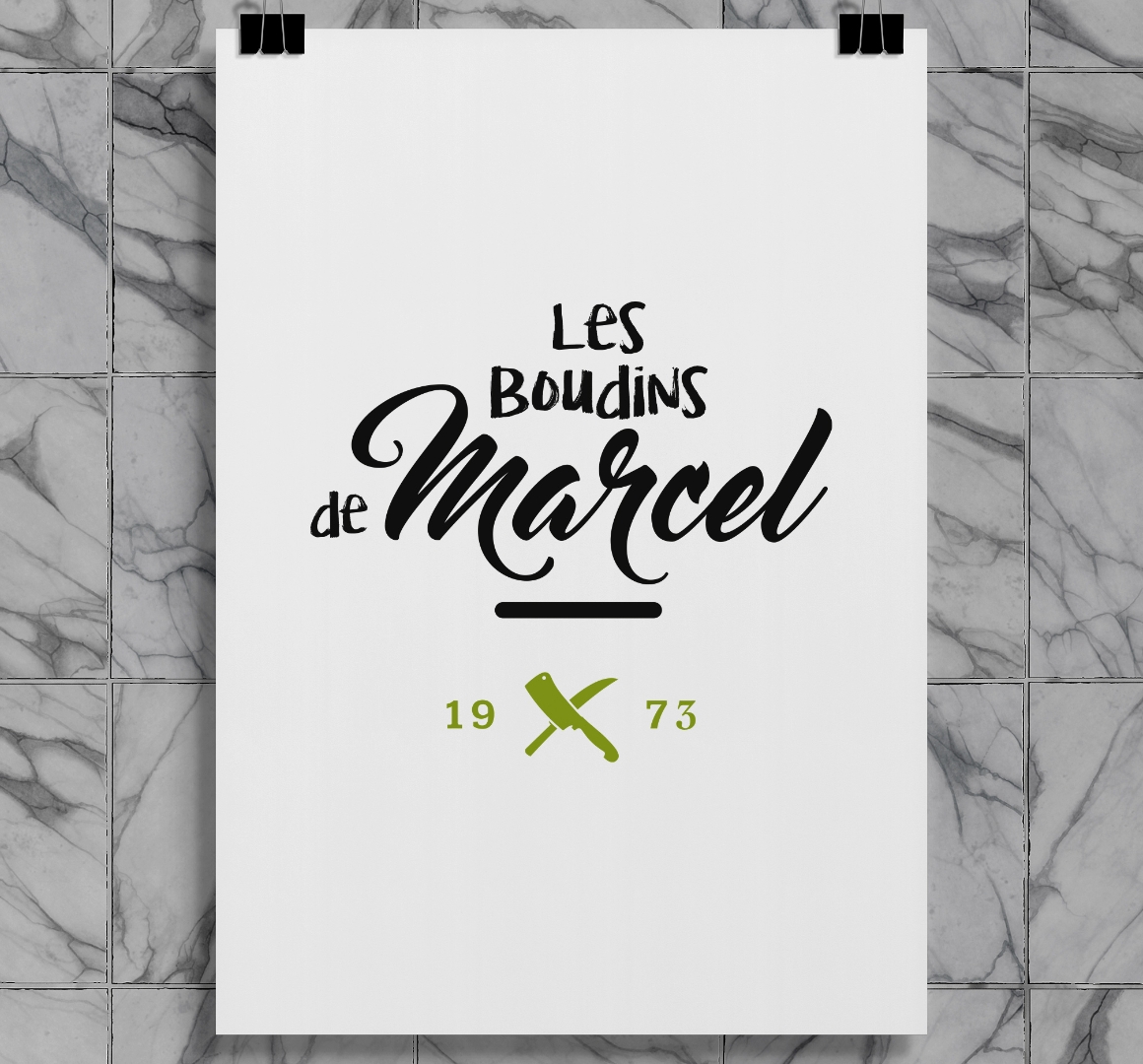 Logo les Boudins de Marcel