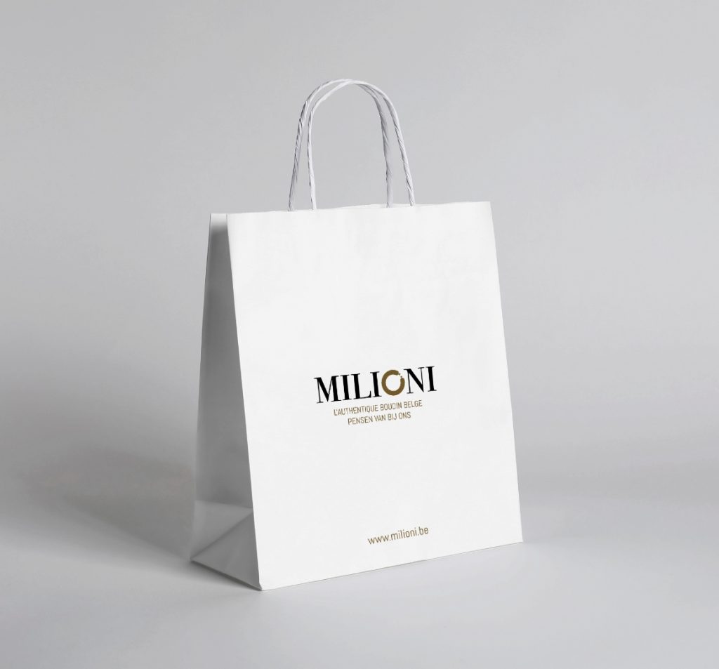 Impression personnalisée sur sac Milioni